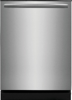 Front view of the Frigidaire Gallery GDPH4515AF dishwasher 