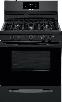 Front view of the Frigidaire FFGF3054TB gas range