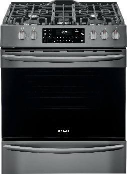 Front view of the Frigidaire Gallery FGGH3047VD gas range
