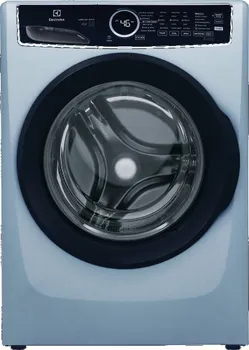 Front view of the Electrolux ELFW7437AG front load washer 