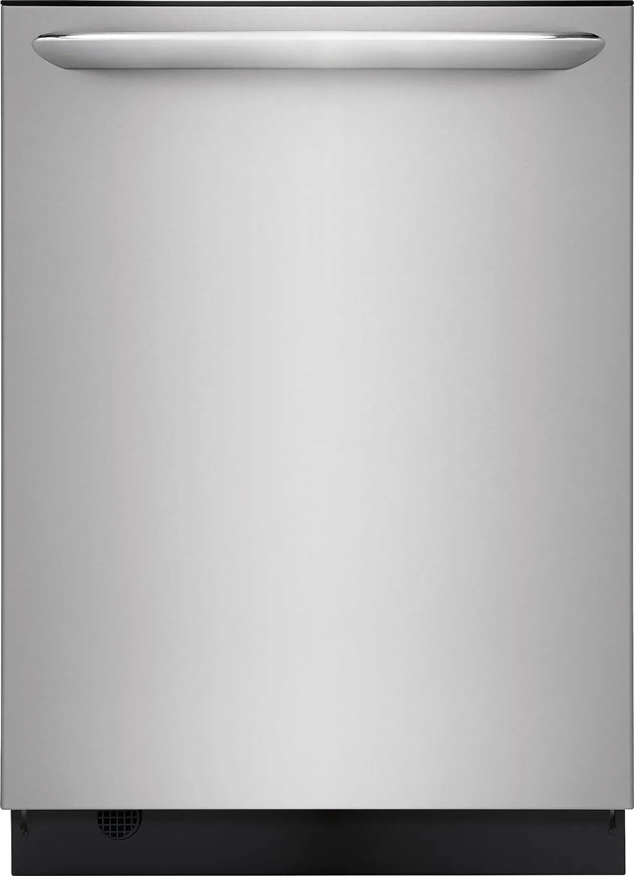 Front view of the Frigidaire Gallery FGID2476SF dishwasher 