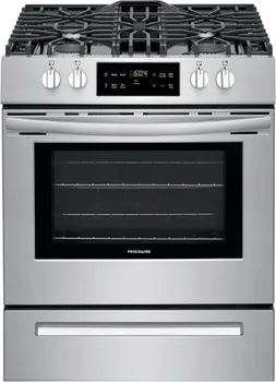 Front view of the Frigidaire FFGH3051VS range 