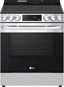 Front view of the LG LSEL6333F range 
