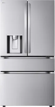 Front view of the LG LF25G8330S refrigerator 