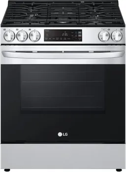 Front view of the LG LSGL5831F range 