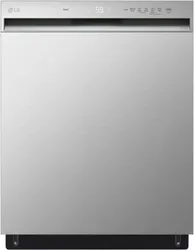 Front view of the LG LDFN3432T dishwasher 