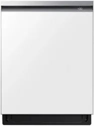 Front view of the Samsung DW80B7070AP dishwasher 