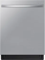 Front view of the Samsung DW80B7071US dishwasher 