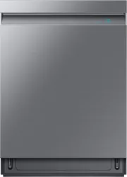 Front view of the Samsung DW80R9950US dishwasher 