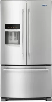 Front view of the Maytag MFI2570FEZ refrigerator 