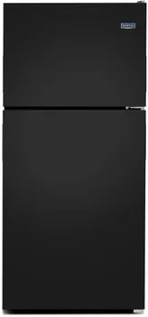 Front view of the Maytag MRT118FFFE top freezer refrigerator 