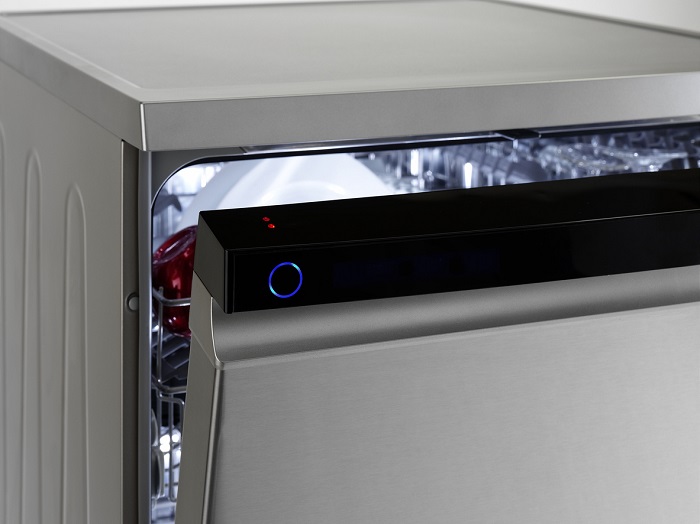open door steel dishwasher