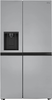 Front view of the LG LRSXS2706S refrigerator 
