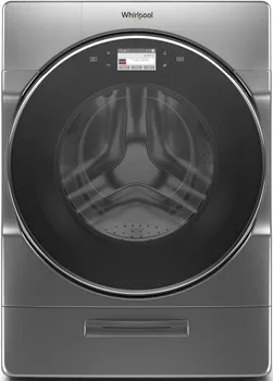 Front view of the Whirlpool WFW9620HC front load washer 