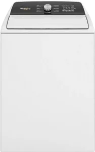 Front view of the Whirlpool WTW5015LW top load washer 