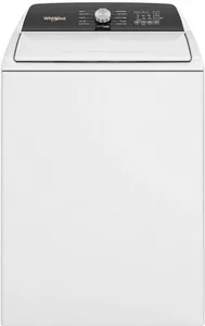 Front view of the Whirlpool WTW5010LW washer 
