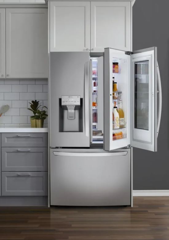 LG door-in-door fridge
