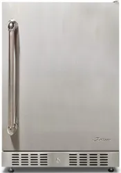 Front view of the Artisan ART-BC24 outdoor refrigerator 