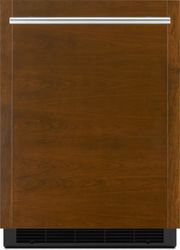 Front view of JennAir JURFR242HX undercounter refrigerator 