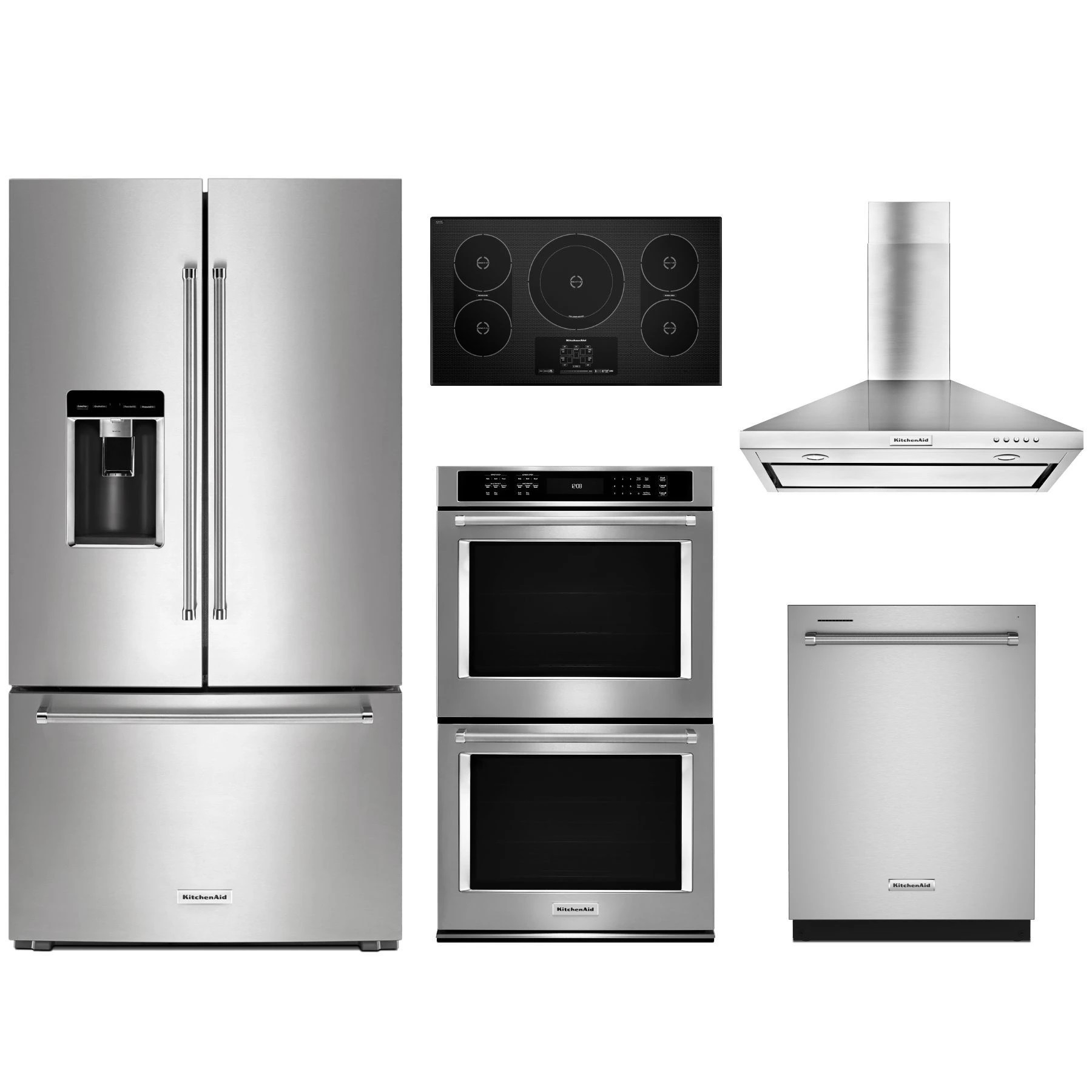 KitchenAid KIKITKODE500ESS 5-piece appliance bundle 