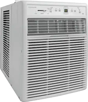 Front view of Frigidaire window AC 