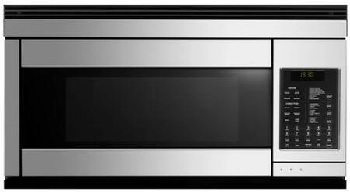 Front view of the Fisher & Paykel CMOH30SS-3T over the range microwave 