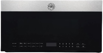Front view of the Bertazzoni Professional Series KOTR30XV over the range microwave 