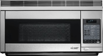 Front view of the Dacor PCOR30S over the range microwave 