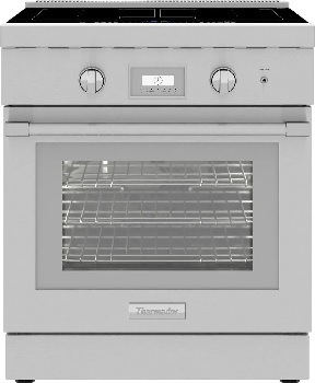 Front view of the Thermador Pro Harmony collection range 