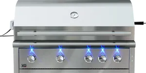 Front view of the XO 42” gas grill 