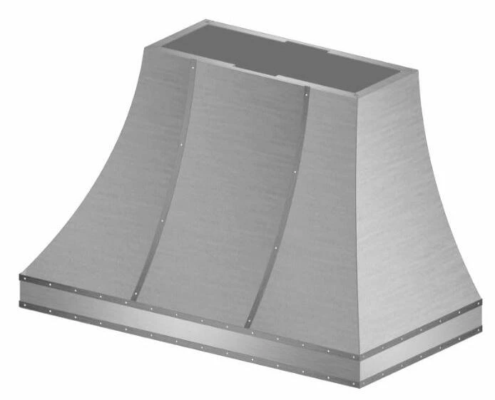 Front view of the BlueStar SC030MLPLTDCF 30” wall hood 