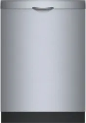 Front view of the Bosch SHS53CD5N dishwasher 