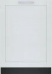 Front view of the Bosch SHV53CM3N dishwasher 