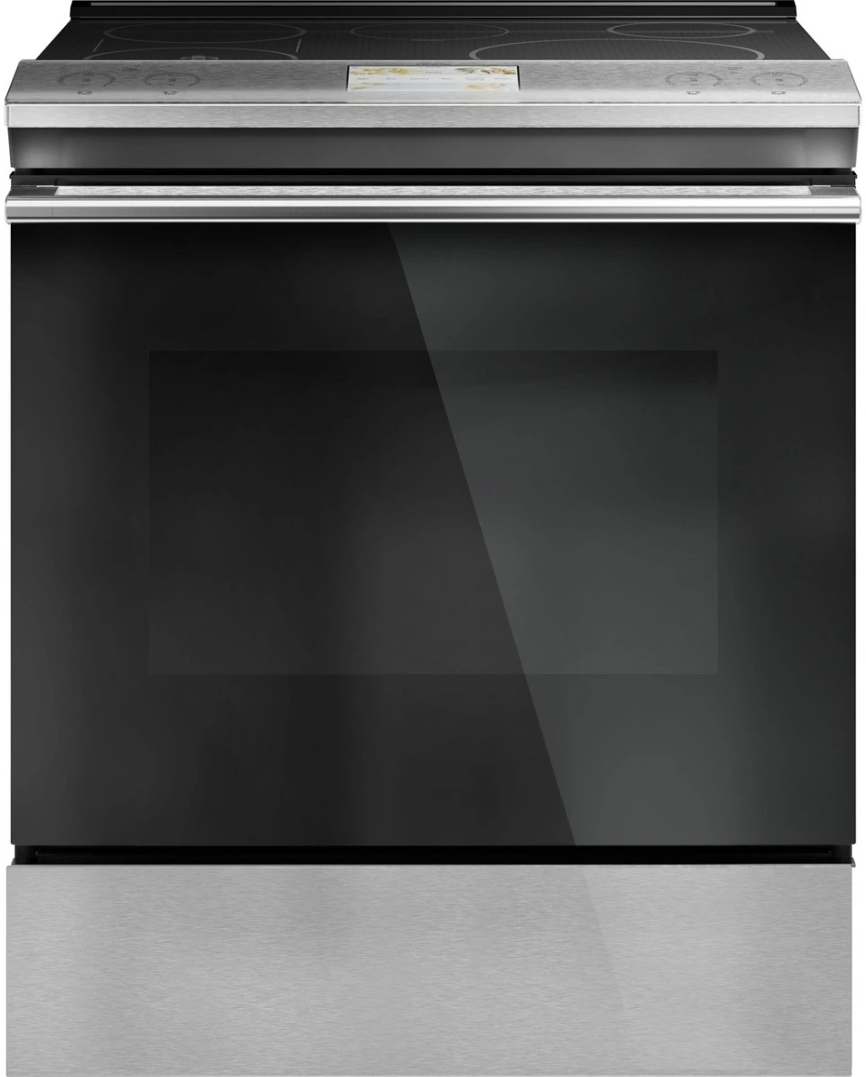 Front view of the Café CHS90XM2NS5 induction range 