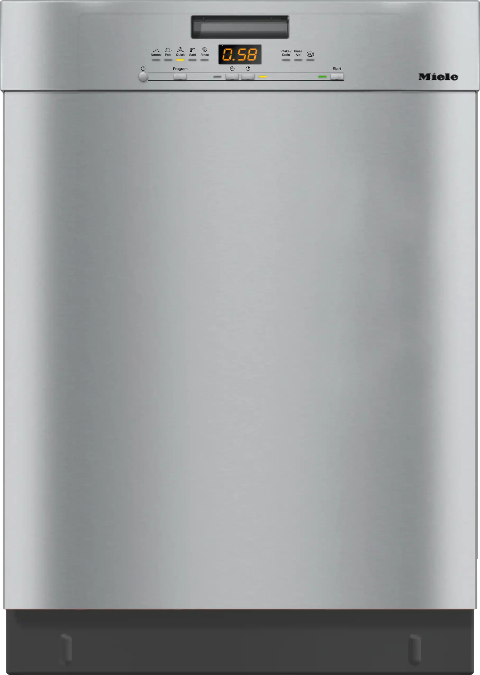 Front view of the Miele G 5006 SCU dishwasher 