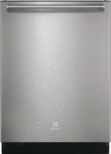Front view of the Electrolux EDSH4944BS dishwasher 