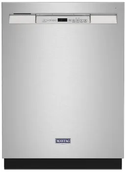 Front view of the Maytag MDB4949SKZ dishwasher 