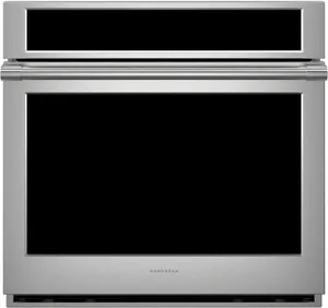 Front view of the Monogram ZTS90DPSNSS oven 