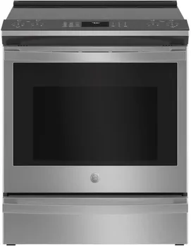 Front view of the GE Profile PSS93YPFS range 