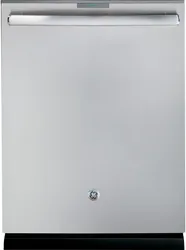 Front view of the GE Profile PDT845SSJSS dishwasher