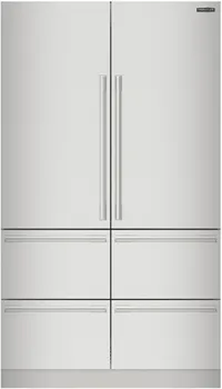 Front view of the Signature Kitchen Suite SKSFD4826P refrigerator 