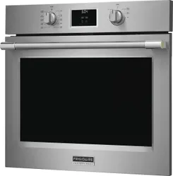 Front view of the Frigidaire Professional PCWS3080AF oven 
