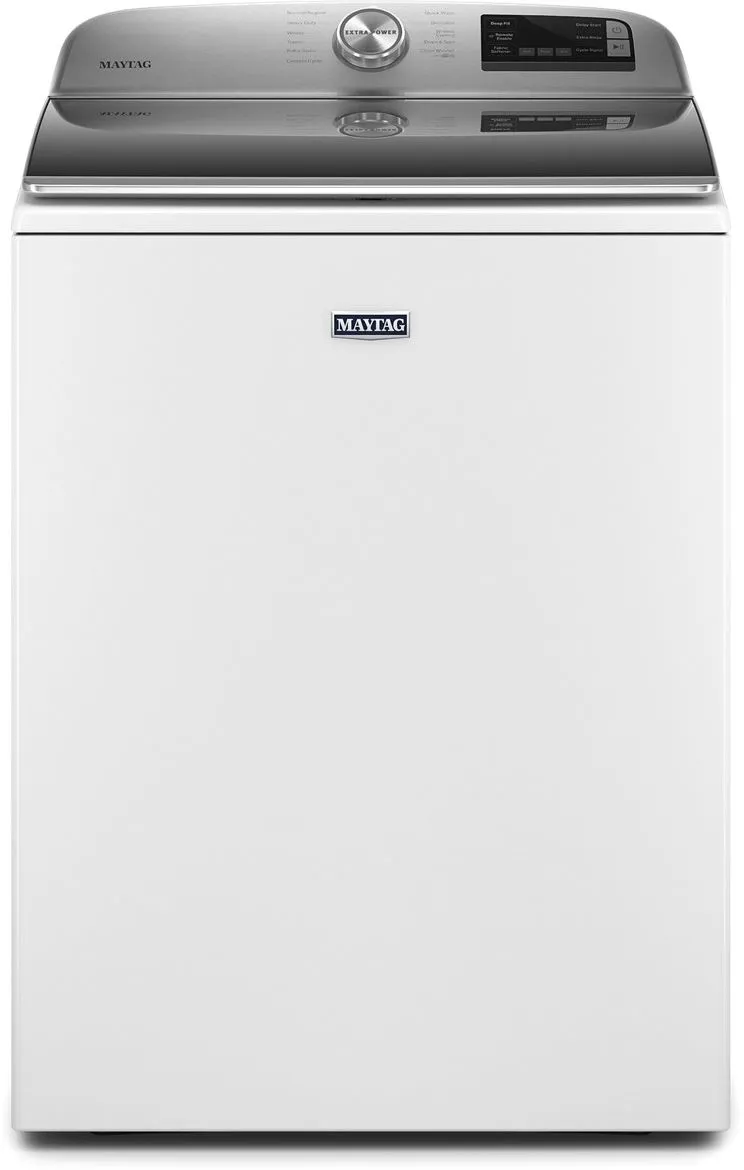 Front view of the Maytag MVW6230RHW top load washer 