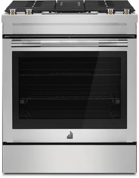 Front view of the Jenn Air JDS1750ML range 