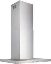 Front view of the Broan BWT1 Series BWT1304SS range hood 