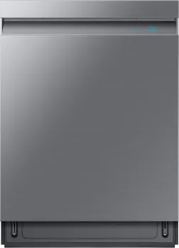 Front view of the Samsung DW80R9950US dishwasher 