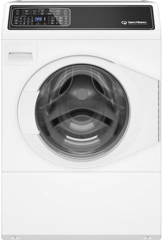 Front view of the Speed Queen FF7008WN front load washer 