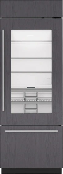Front view of the Sub-Zero CL3050UG/O/R bottom freezer refrigerator 
