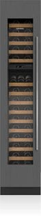 Front view of the Sub-Zero DEC1850W/R wine refrigerator 