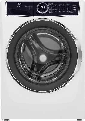 Front view of the Electrolux ELFW7537AW front load washer 